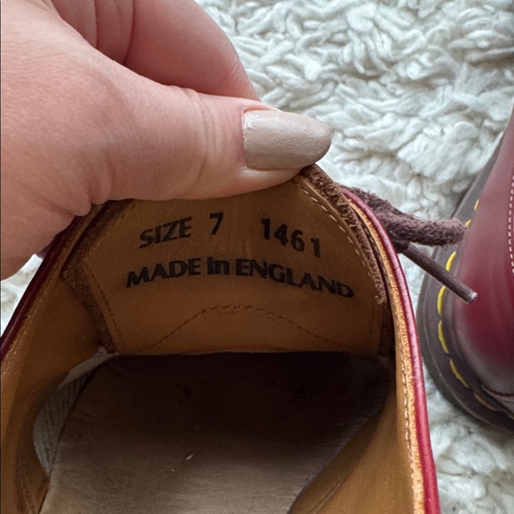Vintage Dr Marten Made In England 1461 - Picture 9 of 10